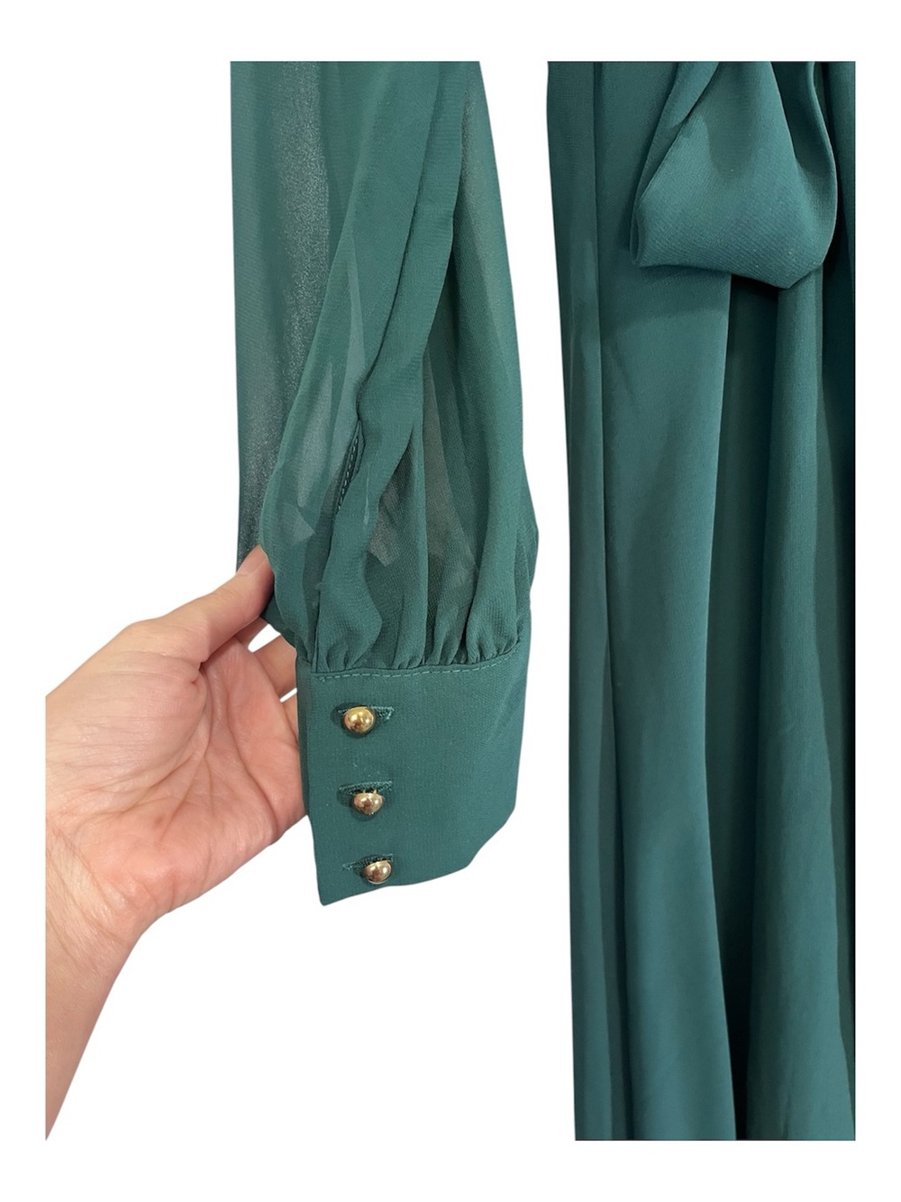 Baltic Born Lydia Maxi Dress Hunter Green XL - Picture 8 of 11